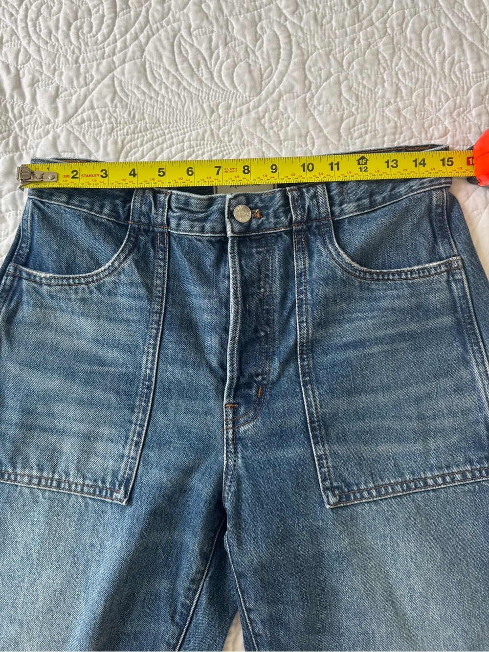 Madewell Darted Barrel Leg Jeans - Picture 6 of 6